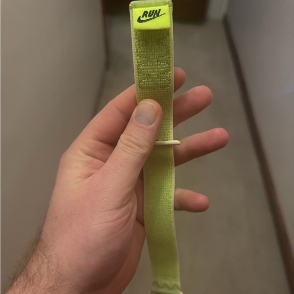 Nike Neon Green Apple Watch Band - Picture 4 of 5